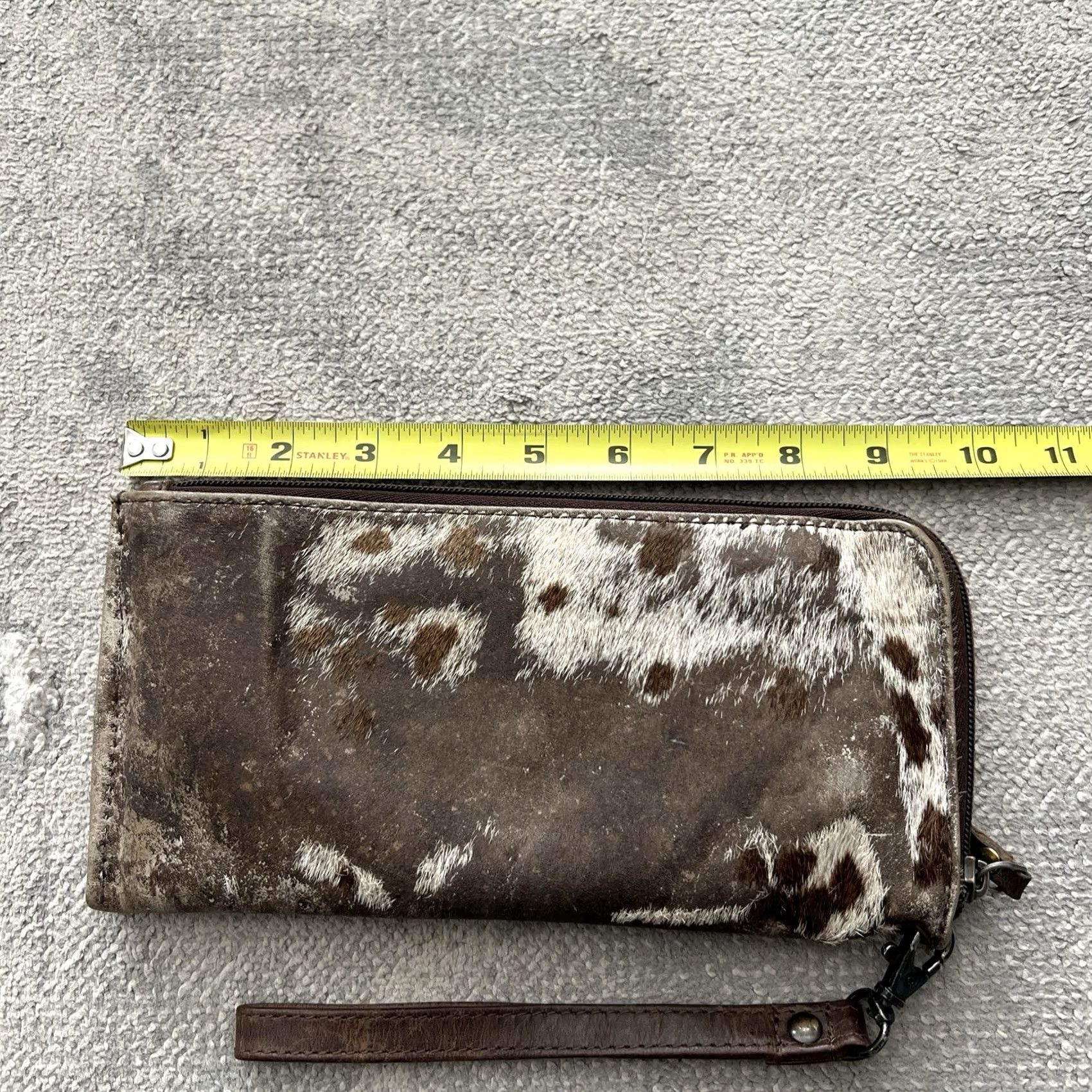 Vintage StS Ranchwear Classic Cowhide Clutch Wallet Brown Size ONE SIZE - 3 Thumbnail