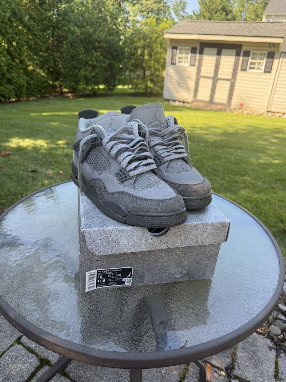 Air Jordan 4 Retro SE ‘Wet Cement’
