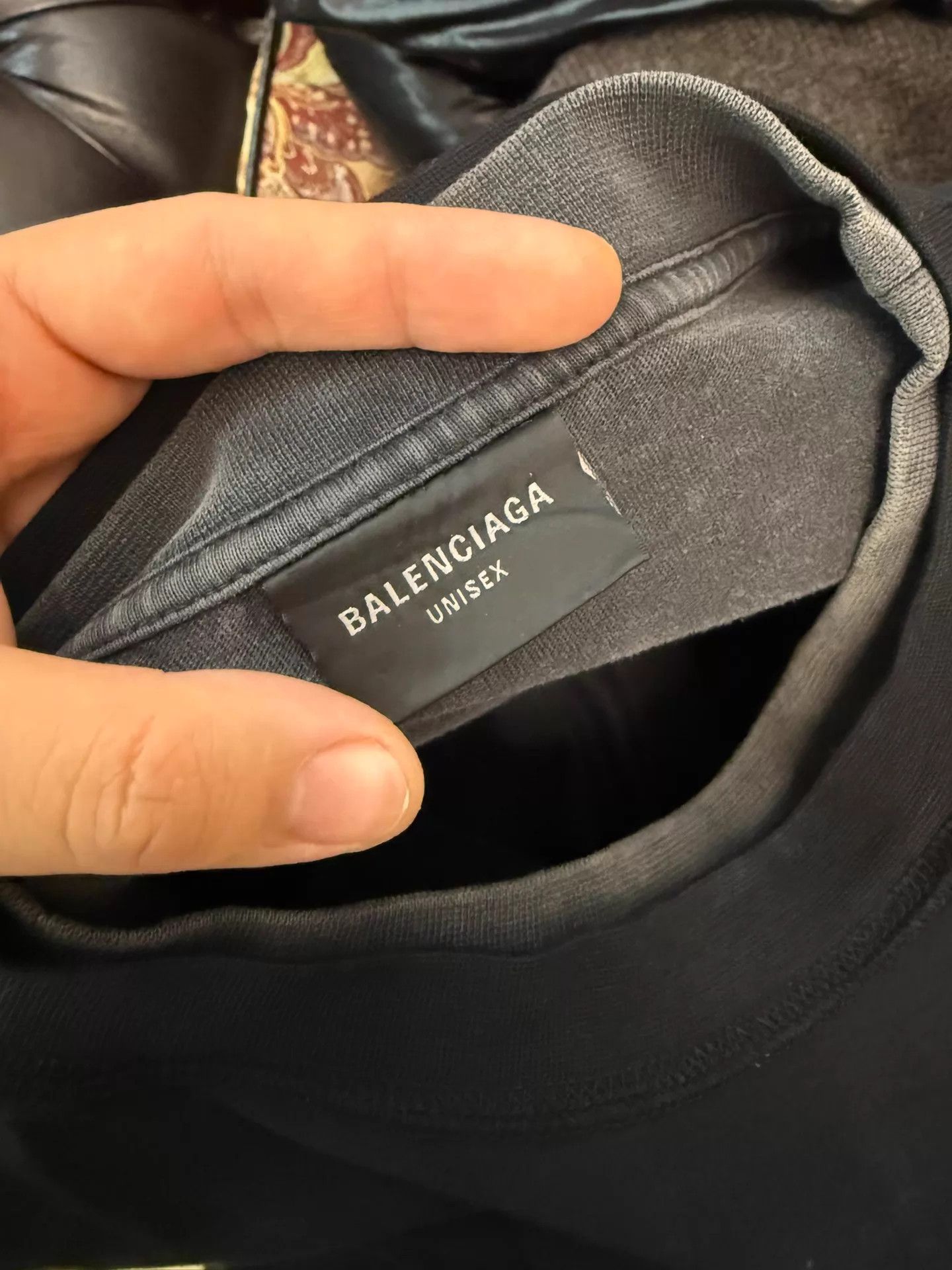 Balenciaga Balenciaga 2pc hoodie/jacket aged embroidered US2/EU50 gray Size US M / EU 48-50 / 2 - 4 Thumbnail