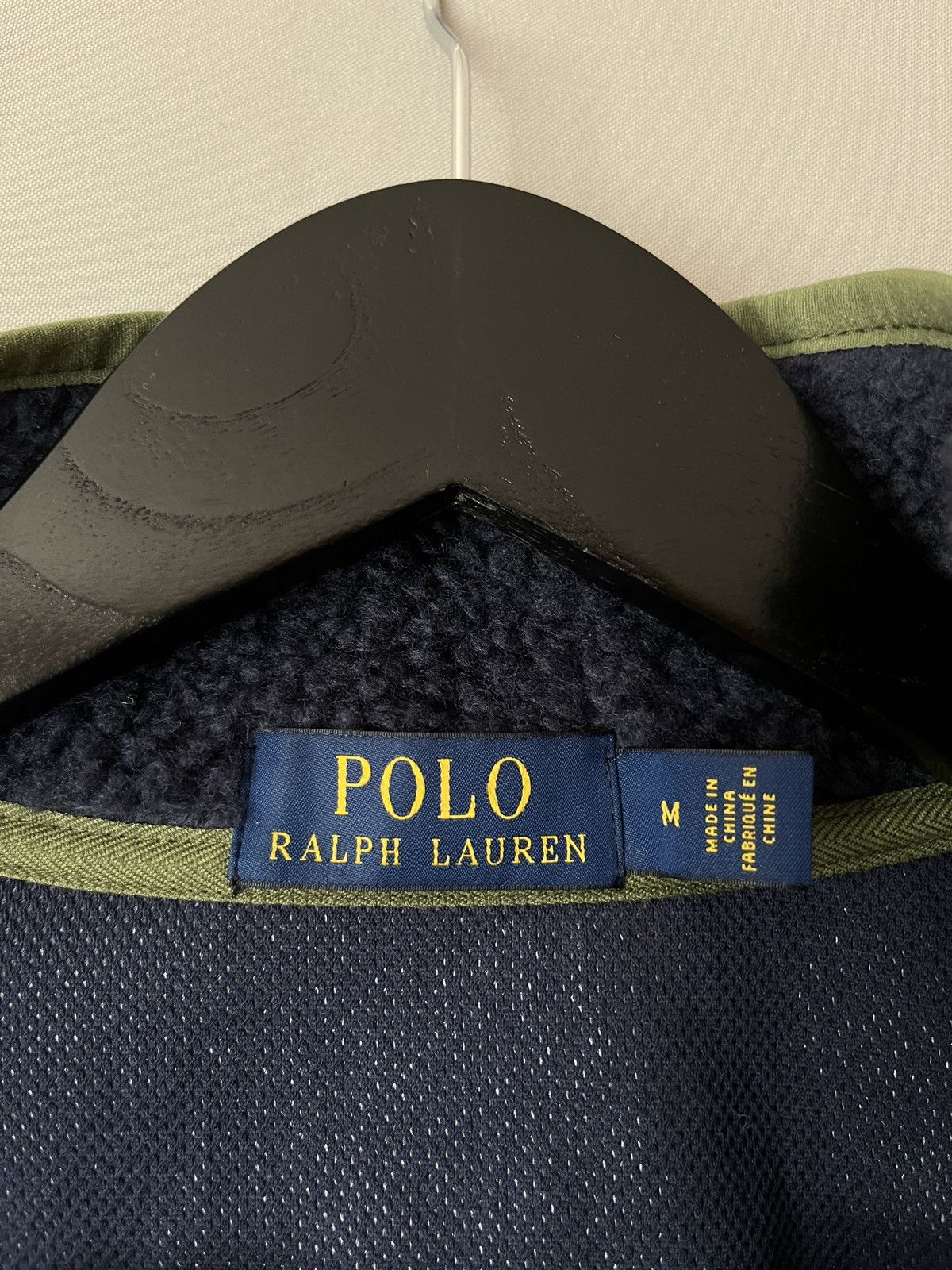 Polo Ralph Lauren PRL Sherpa Fleece Hybrid Pocket Logo Jacket Size US M / EU 48-50 / 2 - 11 Thumbnail