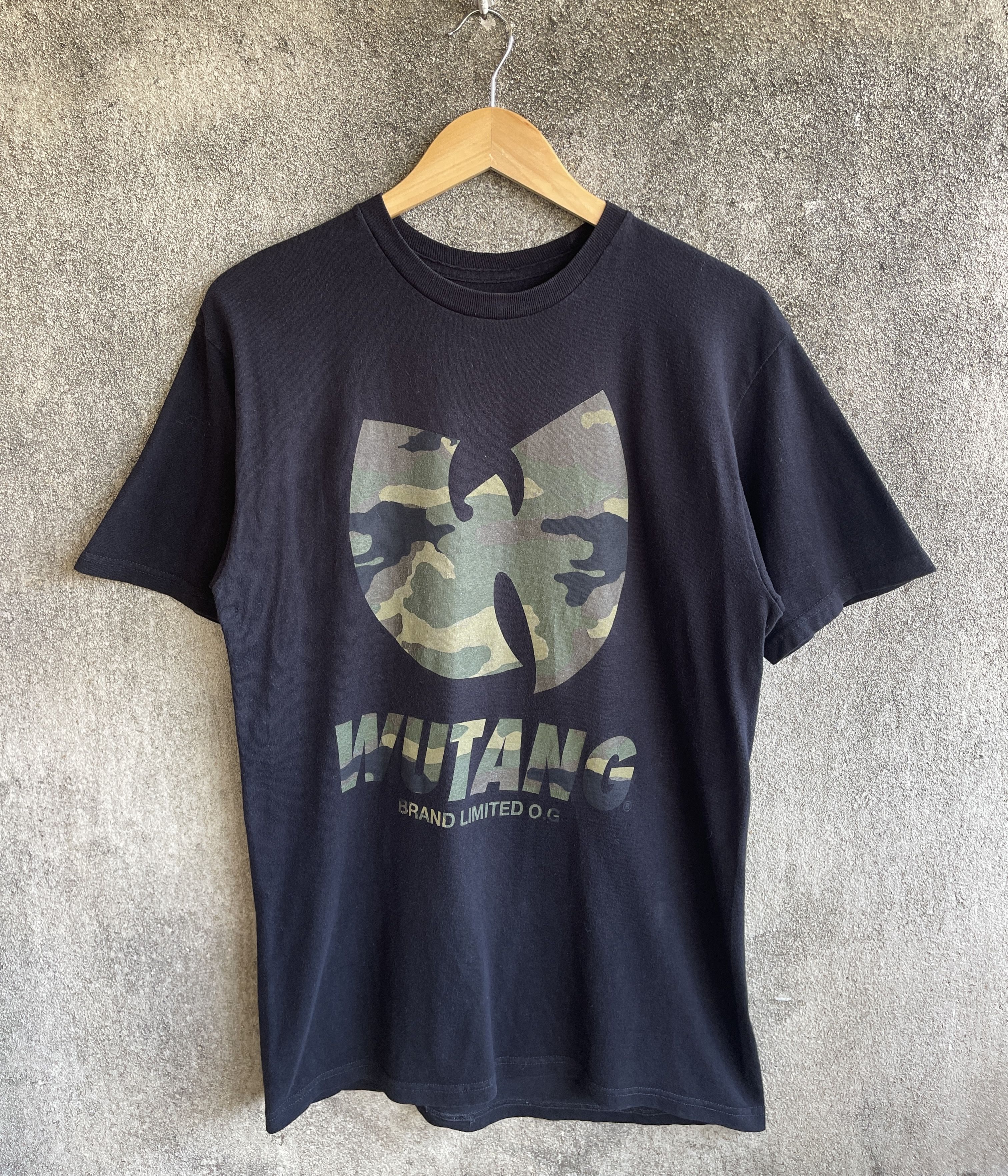 Wu-Tang Clan Vintage🔥Wu-Tang🔥Brand Limited O.G Big Logo Camo RapTees Size US M / EU 48-50 / 2 - 1 Thumbnail