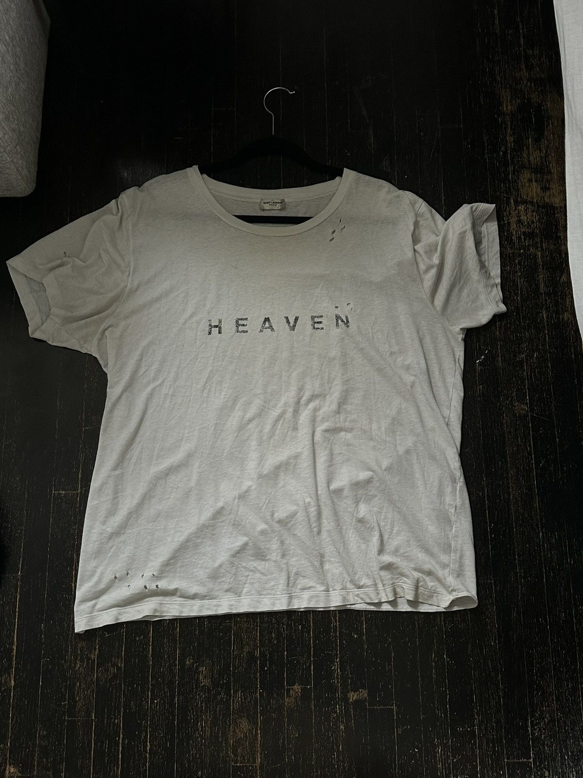 Saint laurent heaven t shirt online