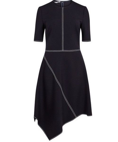 Stella McCartney Stella McCartney Topstitch Asymmetrical Dress Size M / US 6-8 / IT 42-44 - 1 Thumbnail