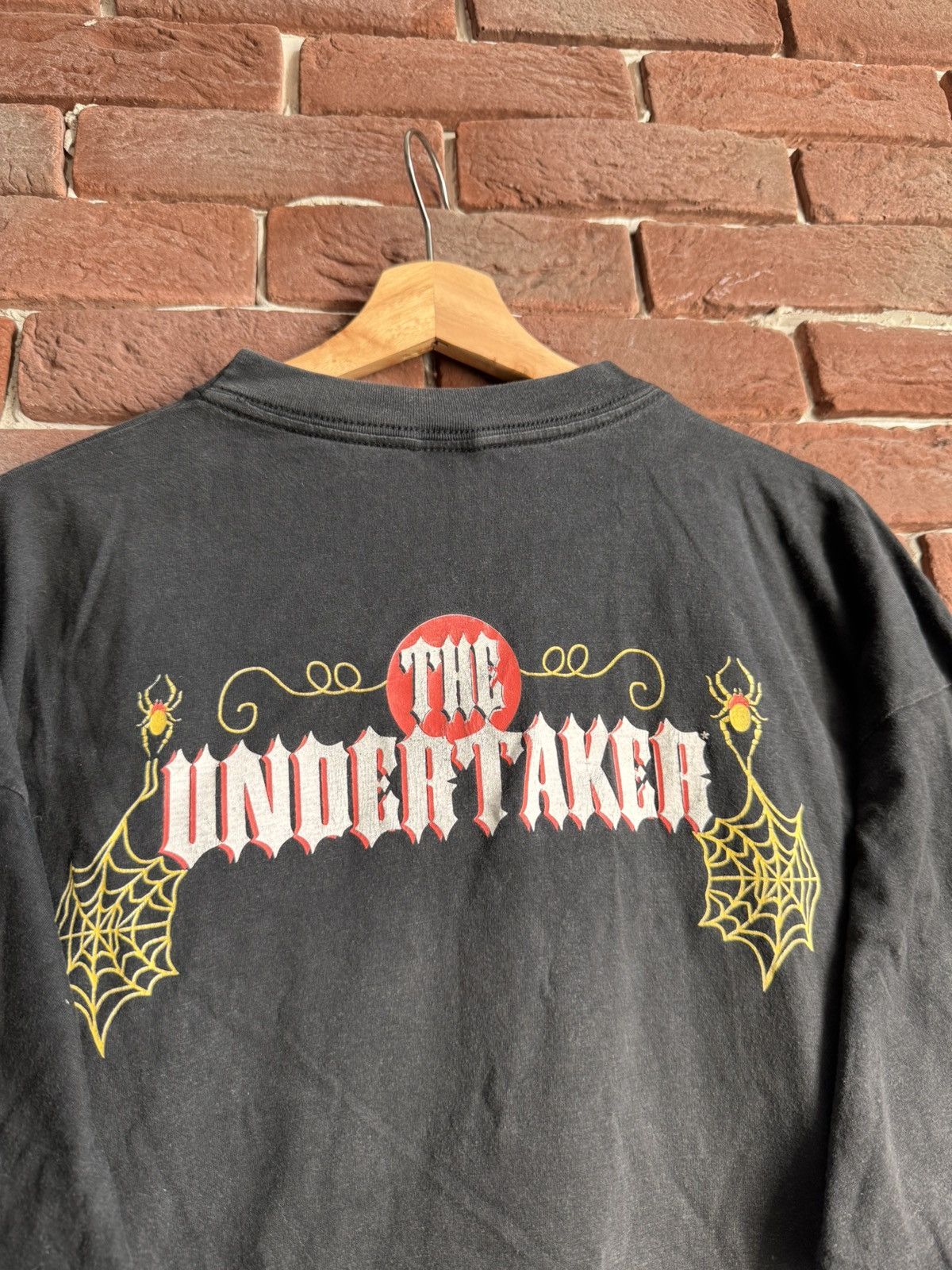 Vintage Vintage The Undertaker t shirt 1993 WWF 90s WWE wrestling L Size US XL / EU 56 / 4 - 9 Thumbnail