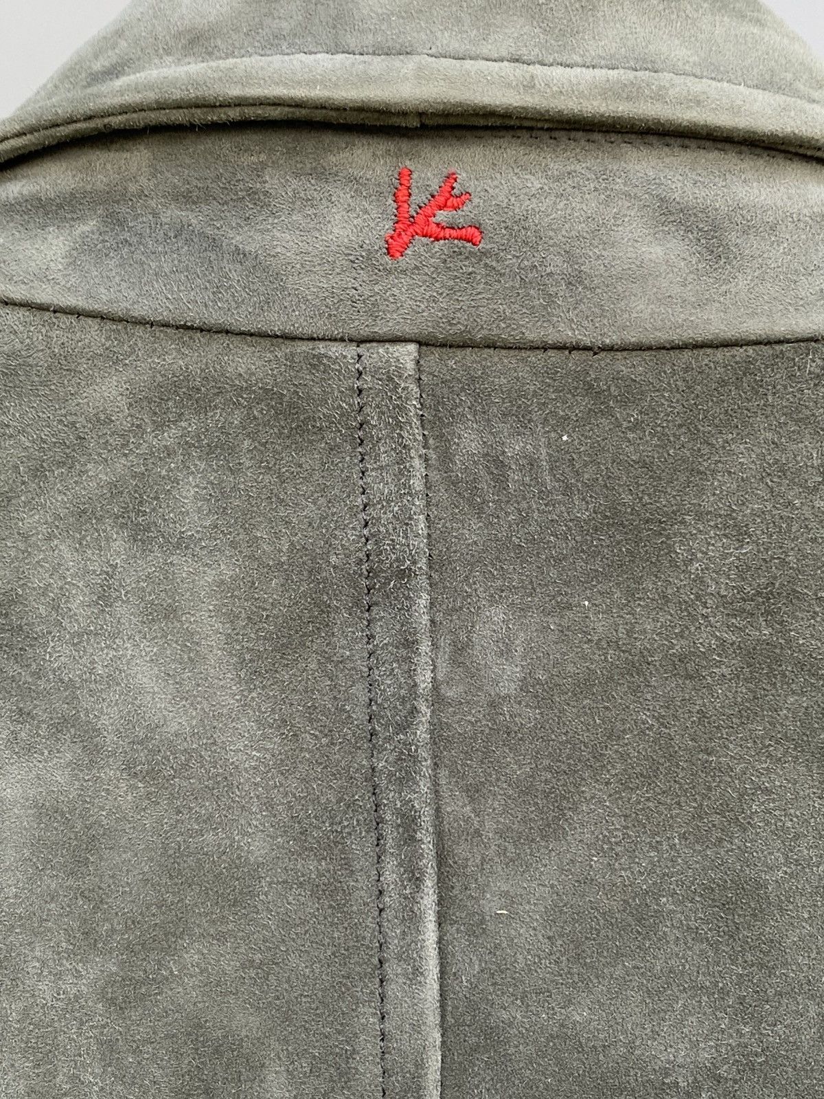 Isaia S/S 2017- Isaia- Aqualeather- Suede Leather Bomber Jacket Size US L / EU 52-54 / 3 - 17 Thumbnail