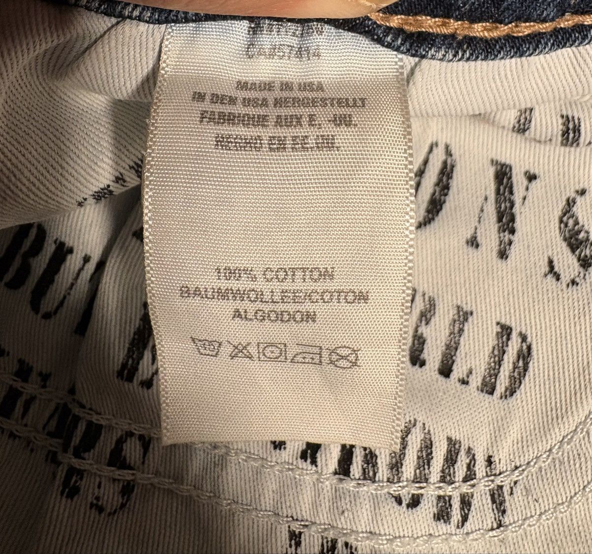 True Religion True Religion Ricky Relaxed Straight Super T Made in USA Size US 36 / EU 52 - 13 Thumbnail