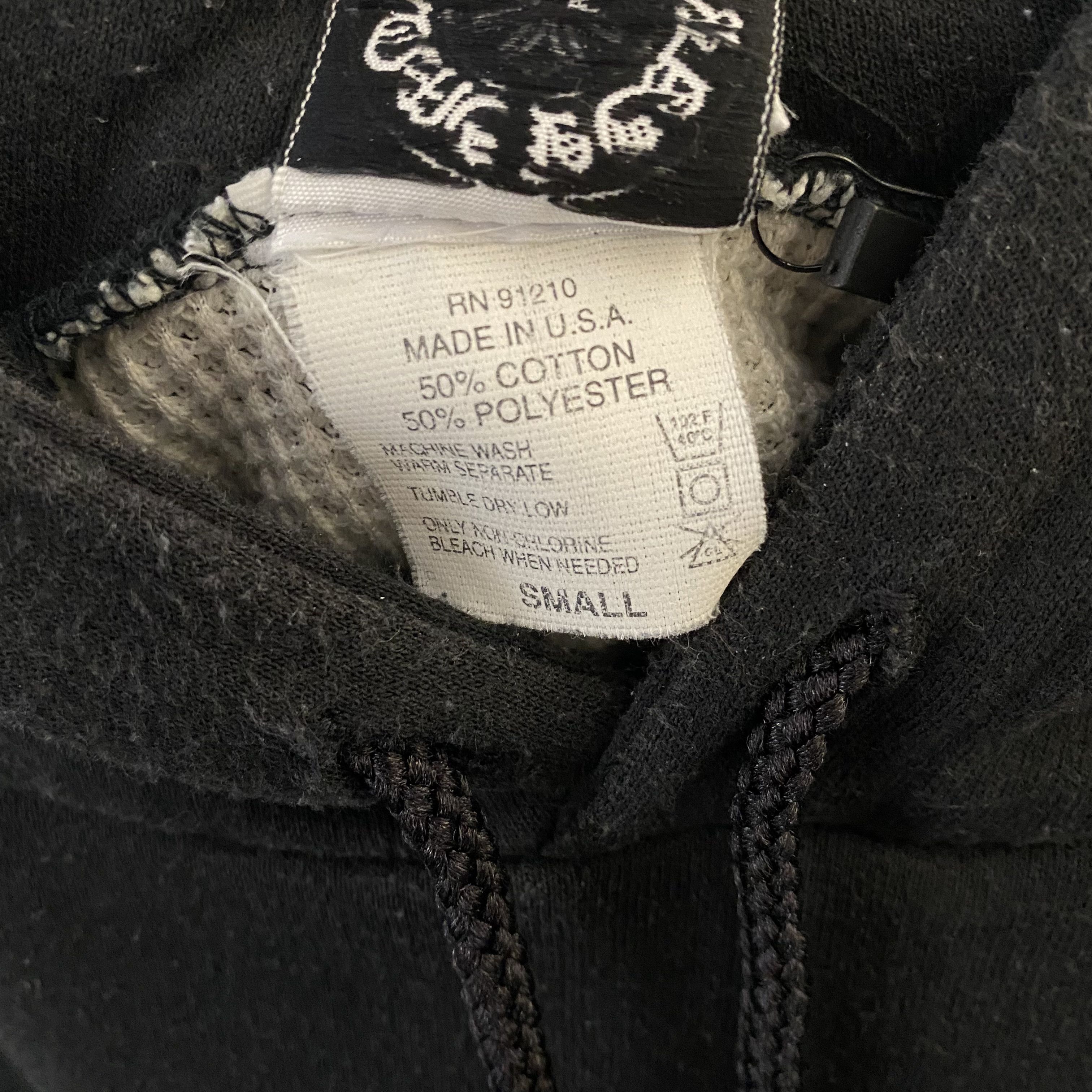 Chrome Hearts Chrome Hearts Vintage Thermal Scroll Label Hoodie Size US S / EU 44-46 / 1 - 7 Thumbnail