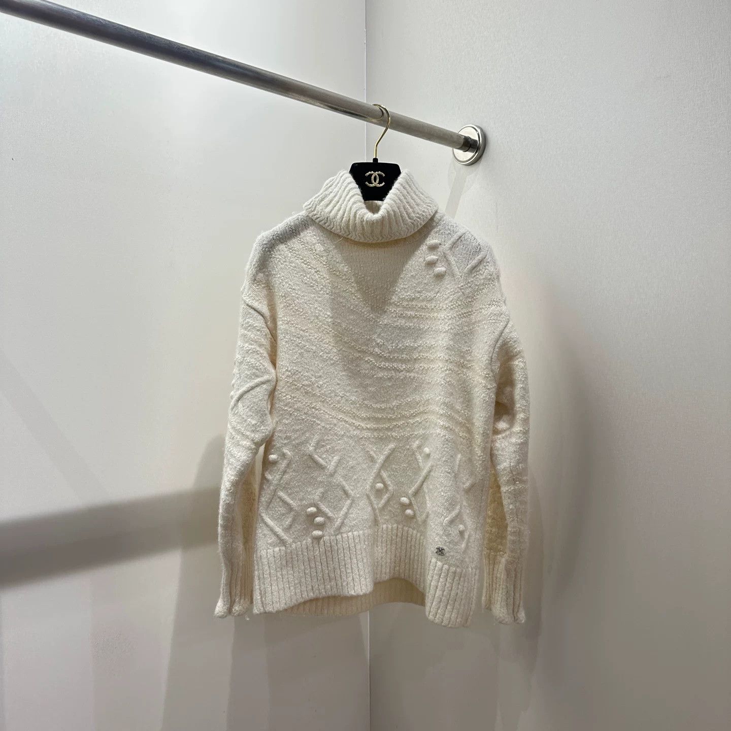 Chanel Chanel Ski Series High-Neck Wool Sweater Size XS / US 0-2 / IT 36-38 - 1 Thumbnail