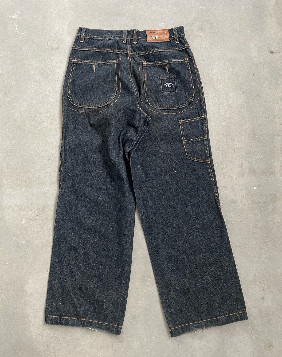 JNCO × Japanese Brand STATE PROPERTY BAGGY CARPENTER PANT Size US 32 / EU 48 - 6 Thumbnail