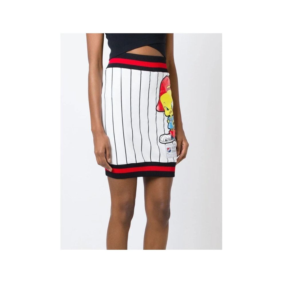 Moschino AW15 MOSCHINO Couture Jeremy Scott Looney Tunes Pencil Skirt Size 32" / US 10 / IT 46 - 6 Thumbnail