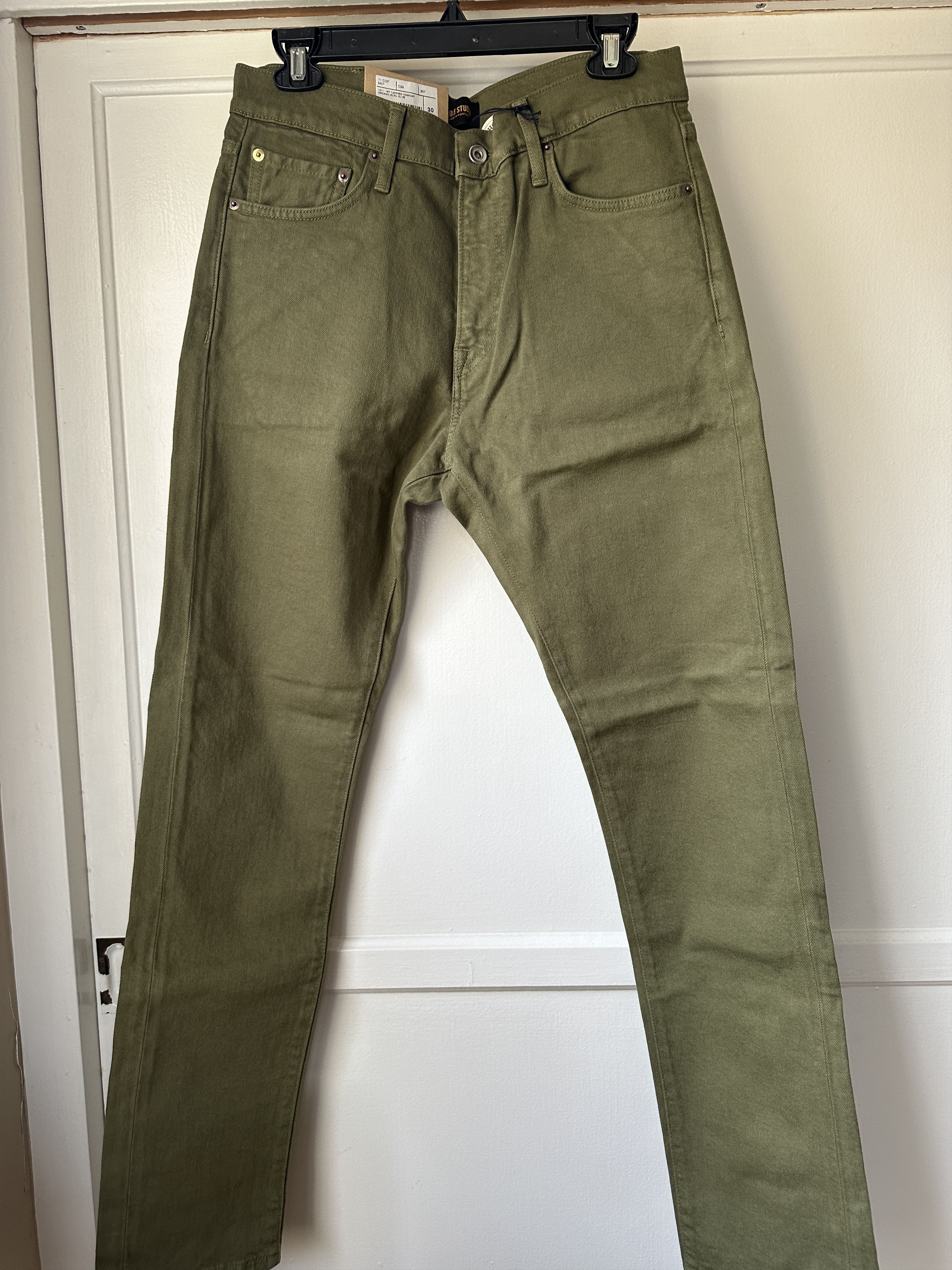 C.O.F. Studio M7 Tapered Comfort Organic Jeans Size US 30 / EU 46 - 2 Thumbnail