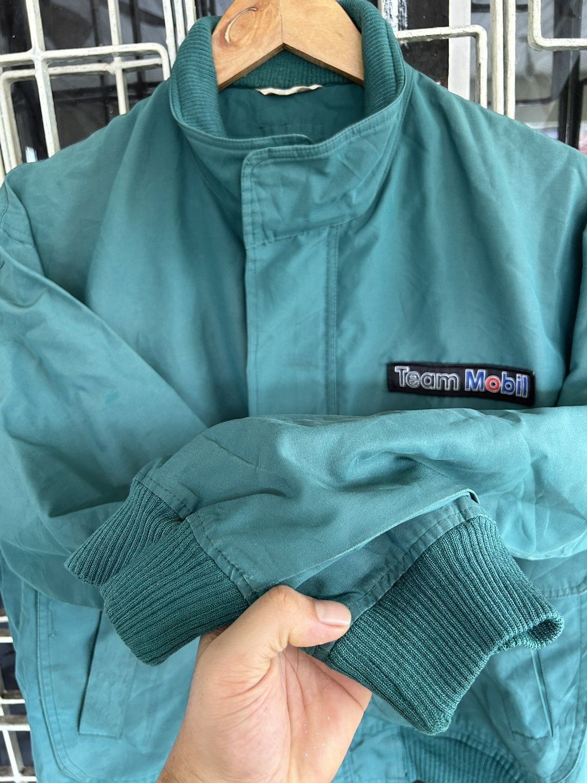 Vintage 💥 VINTAGE TEAM MOBIL JACKET Size US L / EU 52-54 / 3 - 4 Thumbnail