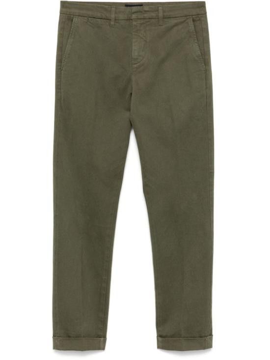 Fay FAY Men Straight Pants NTM8649187T QGGV420 Green Size US 34 / EU 50 - 1 Thumbnail