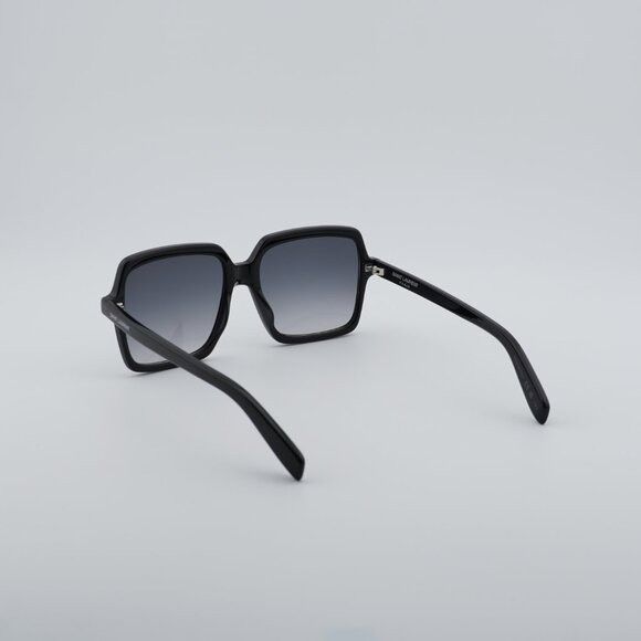 Saint Laurent Paris Saint Laurent SL174 001 Sunglasses Black Square Frame Size ONE SIZE - 7 Thumbnail