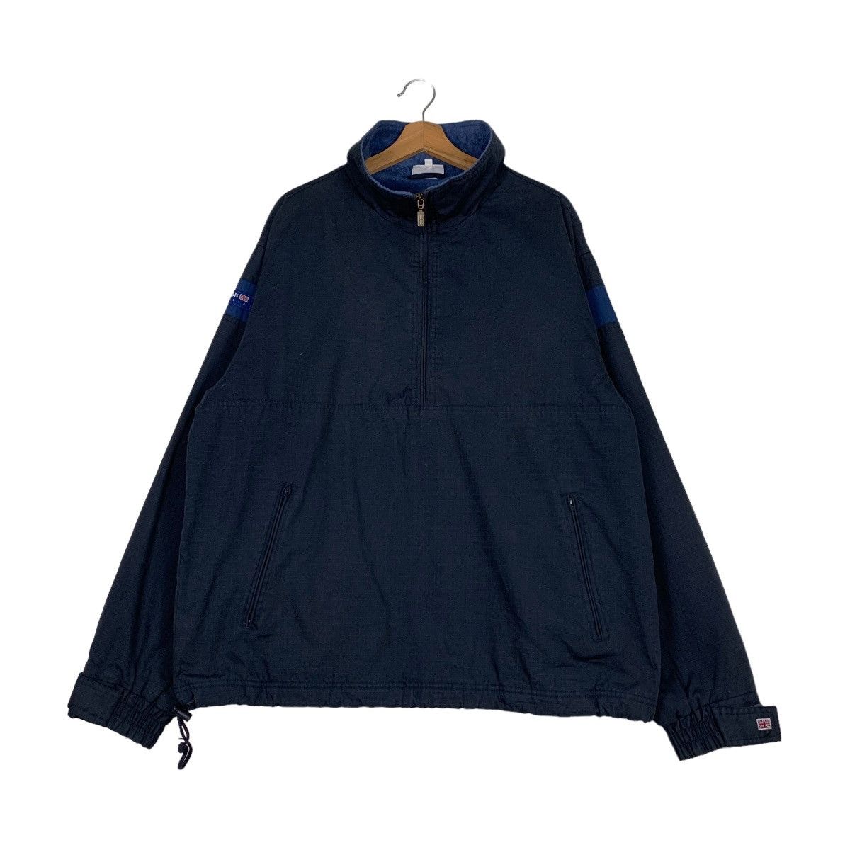 Reebok REEBOK CLASSIC Half Zip Turtle Neck Pullover Jacket 0399-C18 Size US L / EU 52-54 / 3 - 1 Thumbnail