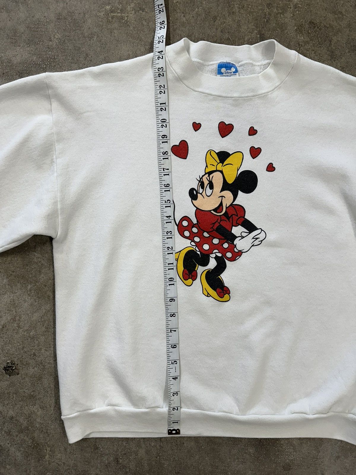 Disney Vintage 80s Disney Minnie Mouse Cartoon Sweatshirt Size L / US 10 / IT 46 - 7 Thumbnail