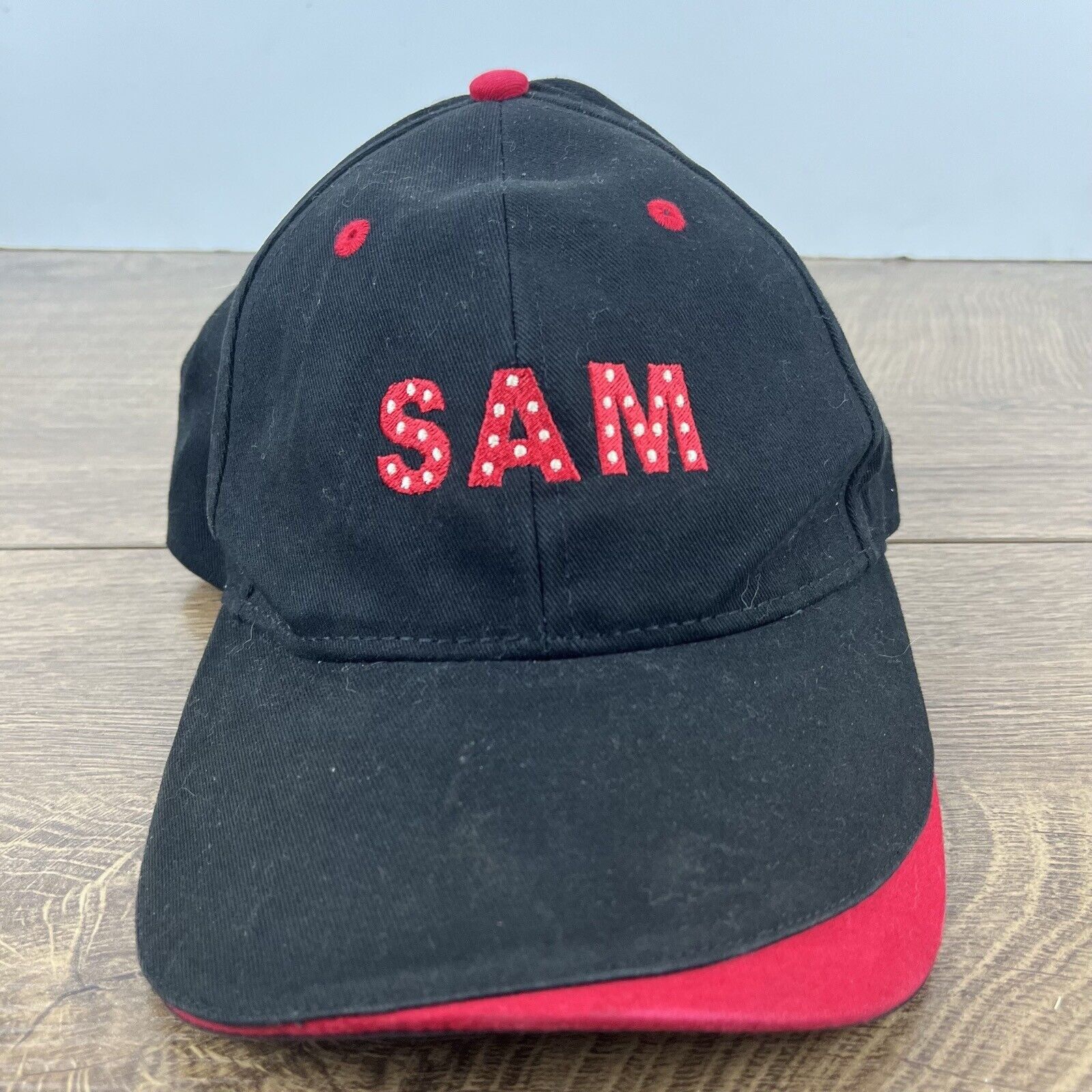 Other Sam Hat SAM Baseball Hat Black Hat Adjustable Black Adult Si Size ONE SIZE - 4 Thumbnail