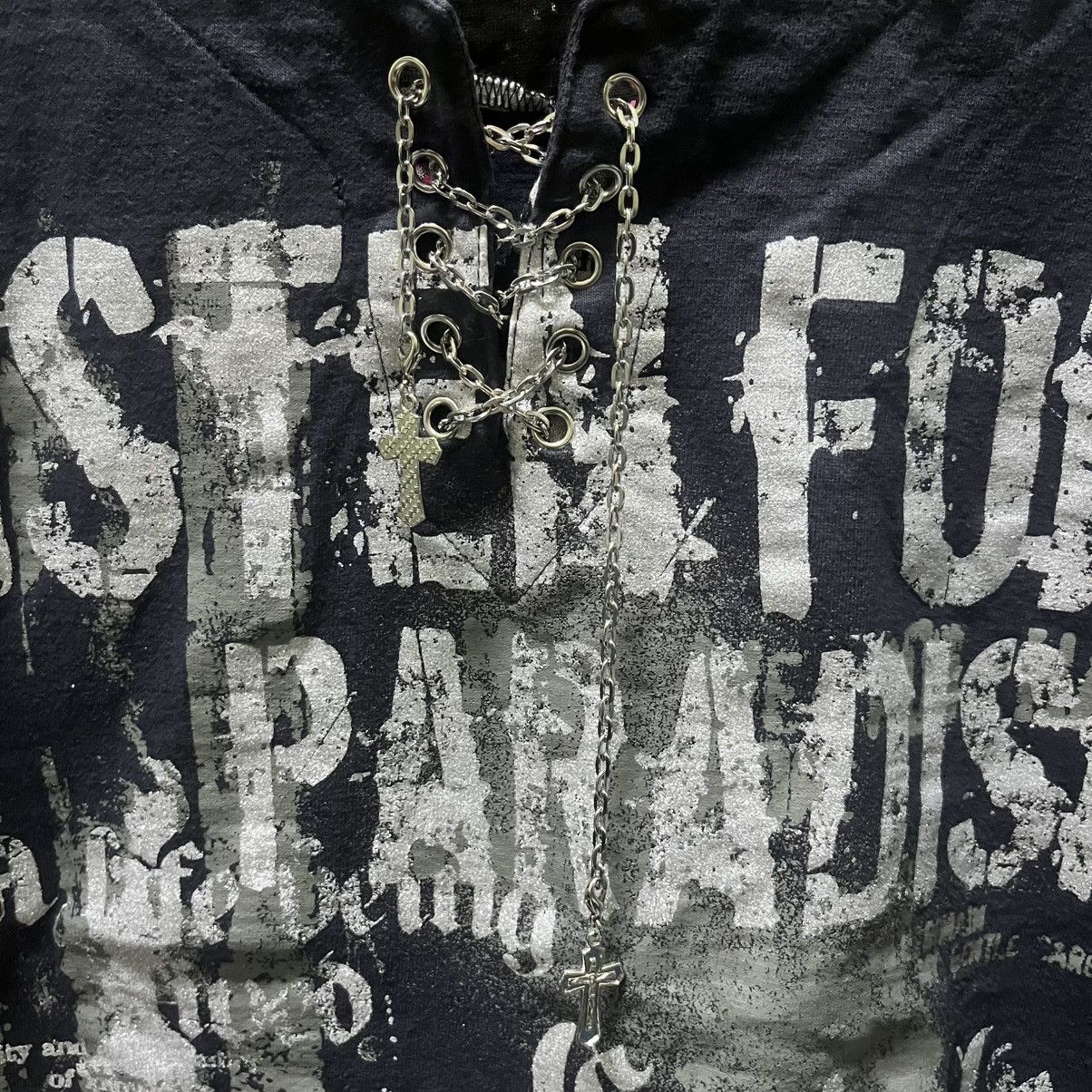 Seditionaries Rare Y2K Style Affliction Punk Seditionaries Chains Tees Size US S / EU 44-46 / 1 - 7 Thumbnail