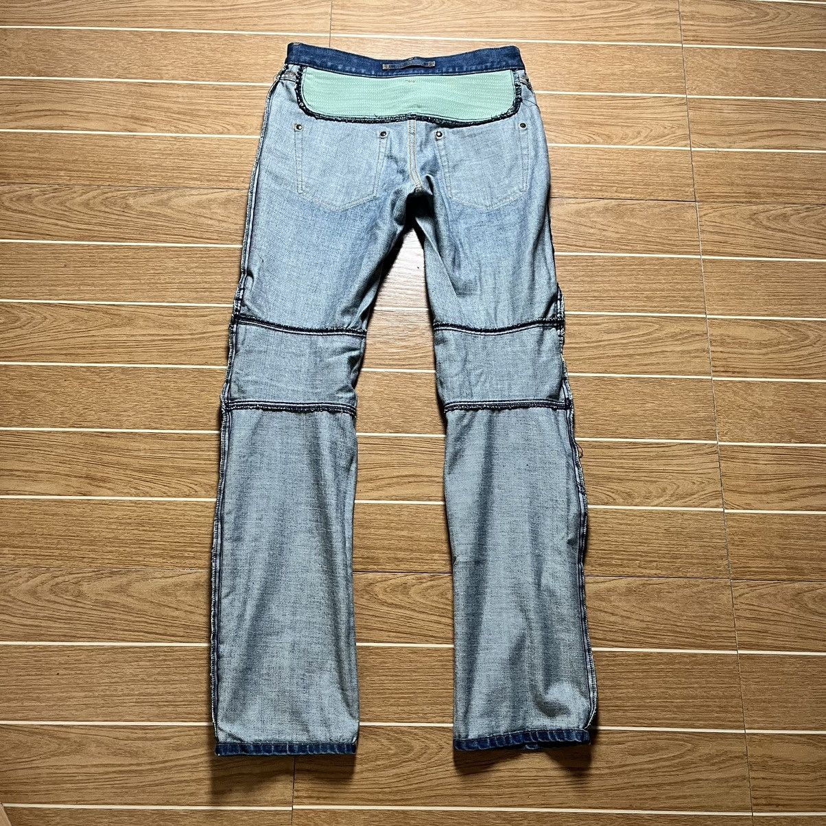 Maison MIHARA YASUHIRO Archive Miharayasuhiro Biker Denim Jeans Size US 32 / EU 48 - 19 Thumbnail