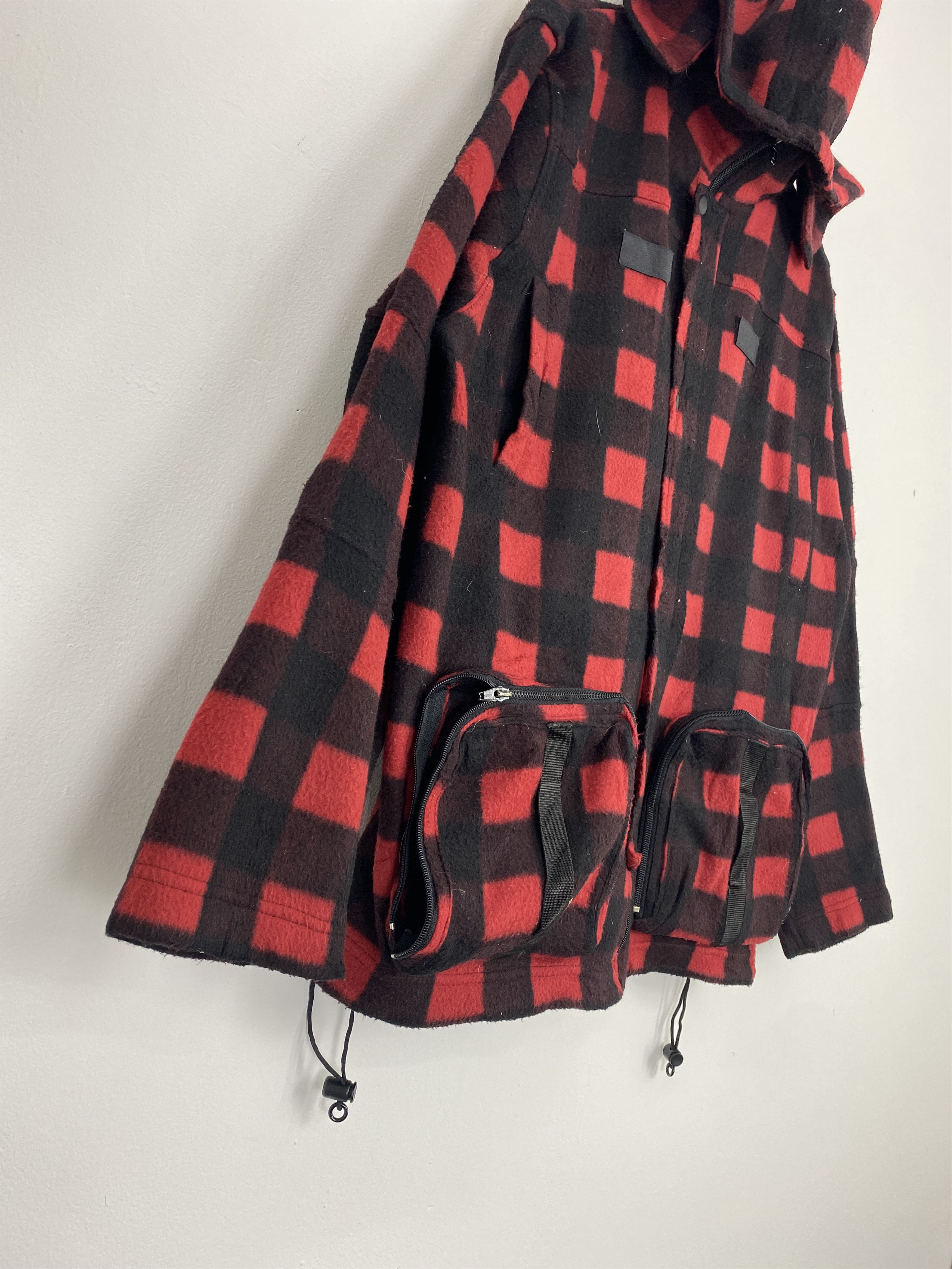 Japanese Brand BlackButterfly Shadowplaid Multi Pocket Jacket MJ0041Z Size US L / EU 52-54 / 3 - 9 Thumbnail
