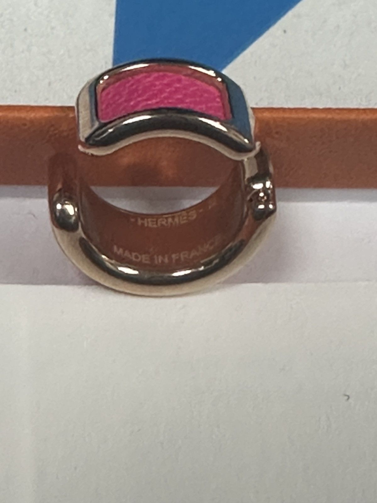 Hermes Hermes Ear cuff pink rose gold Size ONE SIZE - 6 Thumbnail