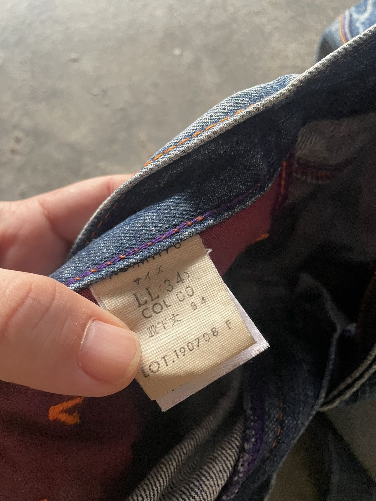 Japanese Brand BLUE WAY DISTRESSED DENIM Size US 36 / EU 52 - 5 Thumbnail
