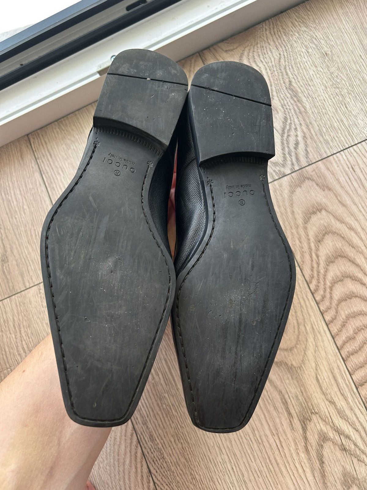 Gucci Gucci Formal Shoes Leather Brown 👞 Size US 7 / EU 40 - 10 Thumbnail