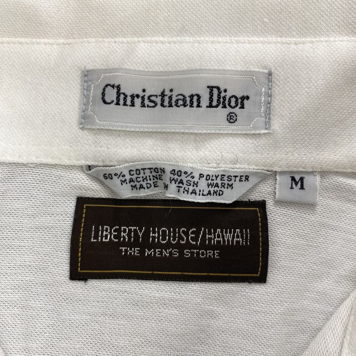 Christian Dior Monsieur Vintage Christian Dior Liberty House Hawaiian White Shirt Size US M / EU 48-50 / 2 - 7 Thumbnail
