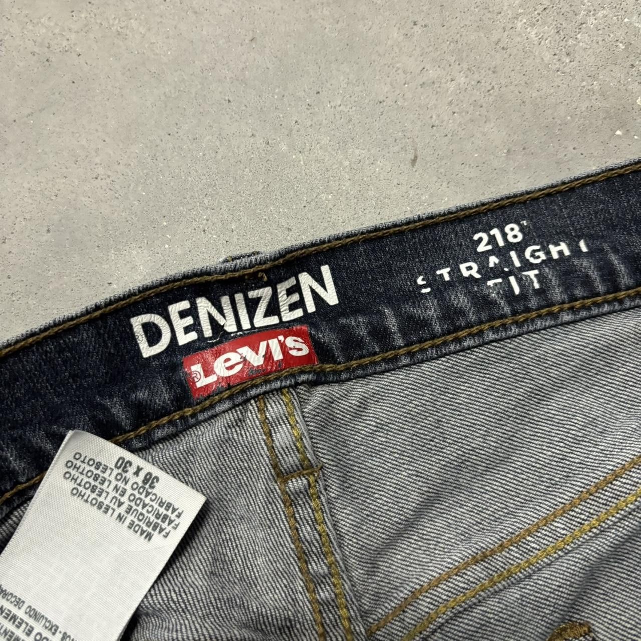 Japanese Brand × Vintage Crazy Vintage Y2K/2000s Grunge Dark Wash Essential Denim Jeans! Size US 34 / EU 50 - 8 Thumbnail