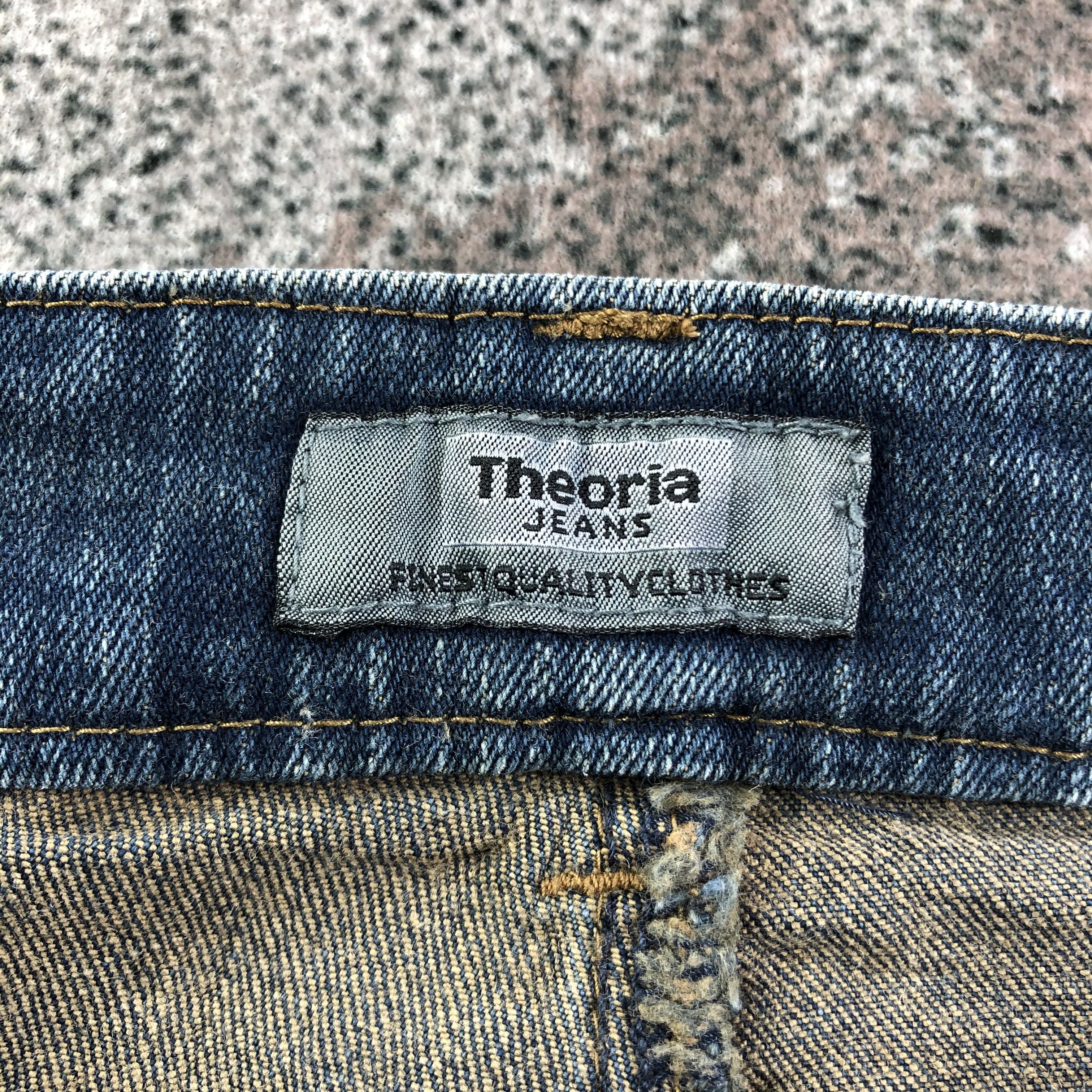 Japanese Brand Japanese Brand Theoria Jeans Blue Flare Denim KJ1757 Size 27" / US 4 / IT 40 - 8 Thumbnail