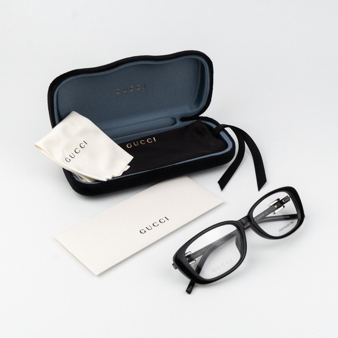 Gucci Gucci Women Eyeglasses Black Square GG1685OK 001 BRAND NEW Size ONE SIZE - 10 Thumbnail