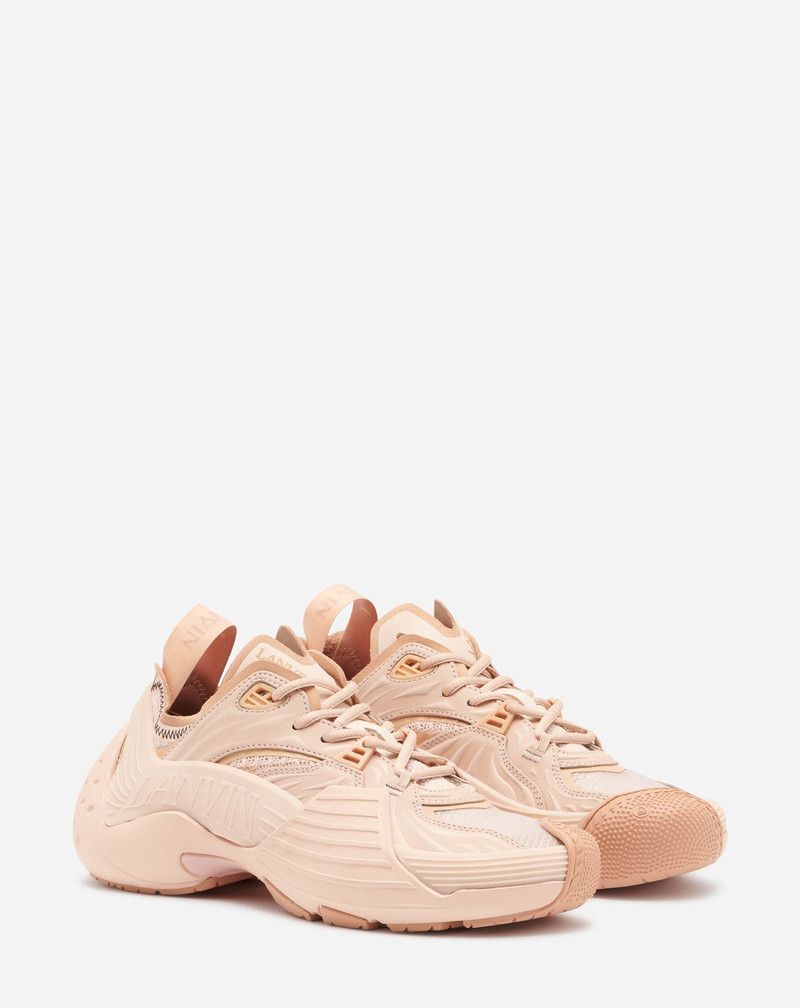 Lanvin o1y0326 Low-Top Sneakers in Beige Size US 6 / IT 36 - 3 Thumbnail