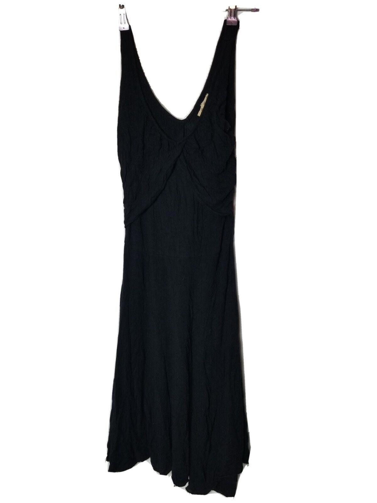 Forever 21 Forever Twenty One Black Dress Solid Small Stretch Spandex Size S / US 4 / IT 40 - 1 Thumbnail