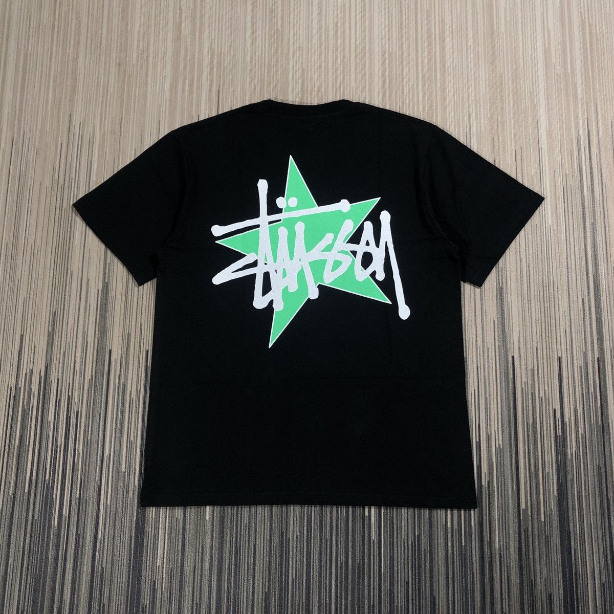 image of Stussy Star Tee in Black, Men's (Size XL)