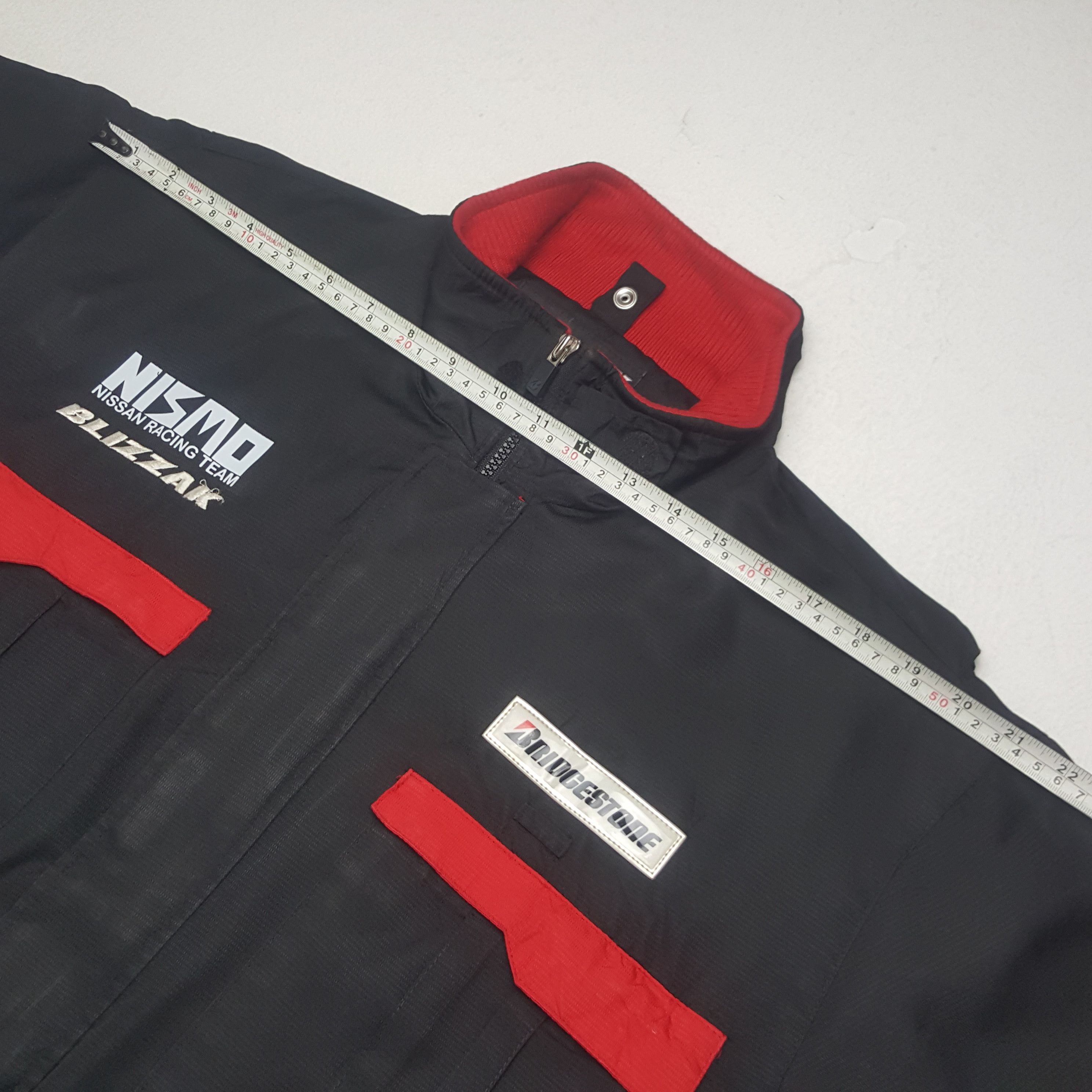 Japanese Brand × Vintage Vintage Bridgestone x Nissan Racing Windbreaker Jacket Size US XL / EU 56 / 4 - 6 Thumbnail