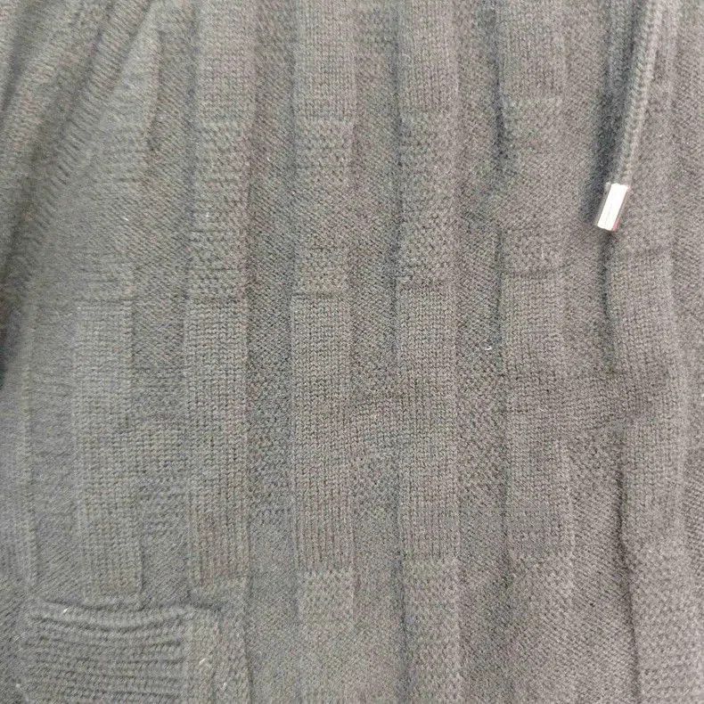 Hermes Hermes Black Hooded Wool Zip Cardigan. Size US S / EU 44-46 / 1 - 8 Thumbnail