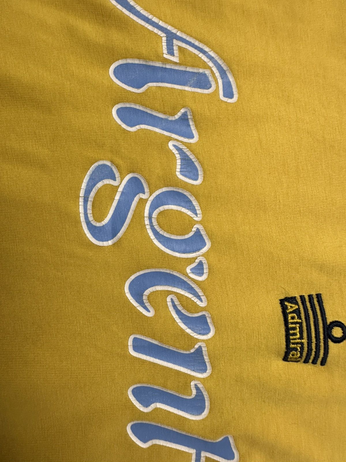 Vintage Vintage Admiral Argentina big logo size L logo rare yellow Size US L / EU 52-54 / 3 - 4 Thumbnail