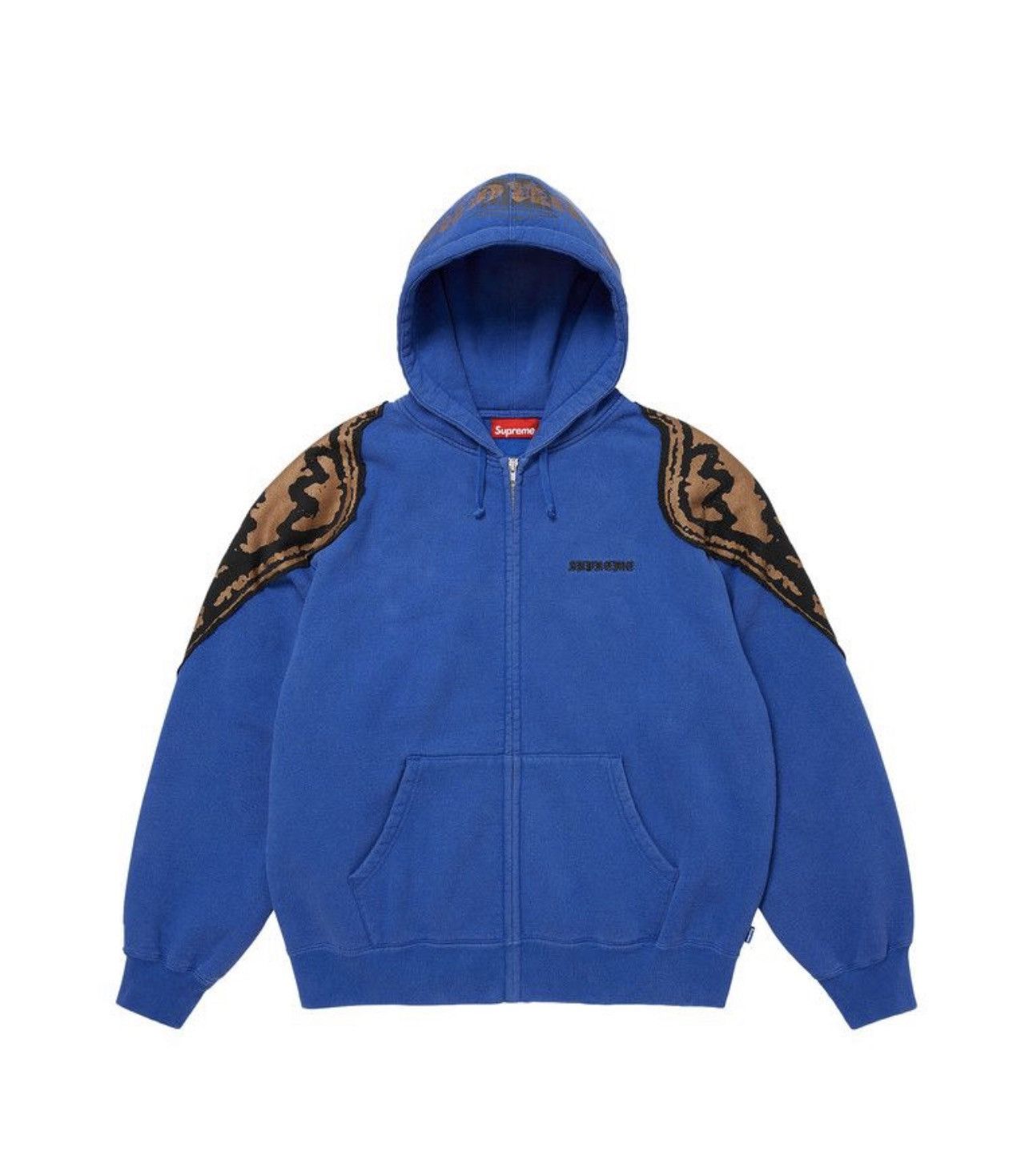 Champion × Supreme Supreme Champion Zip Up Hooded Sweatshirt | Grailed
