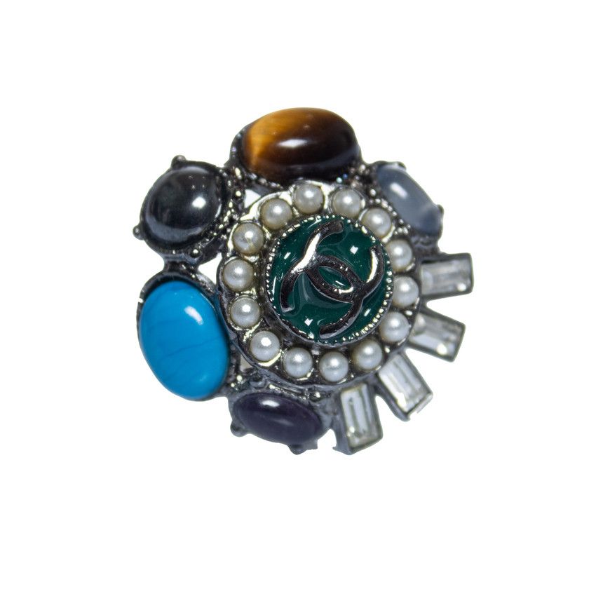 Chanel Chanel, multicoloured clip earring Size ONE SIZE - 4 Thumbnail