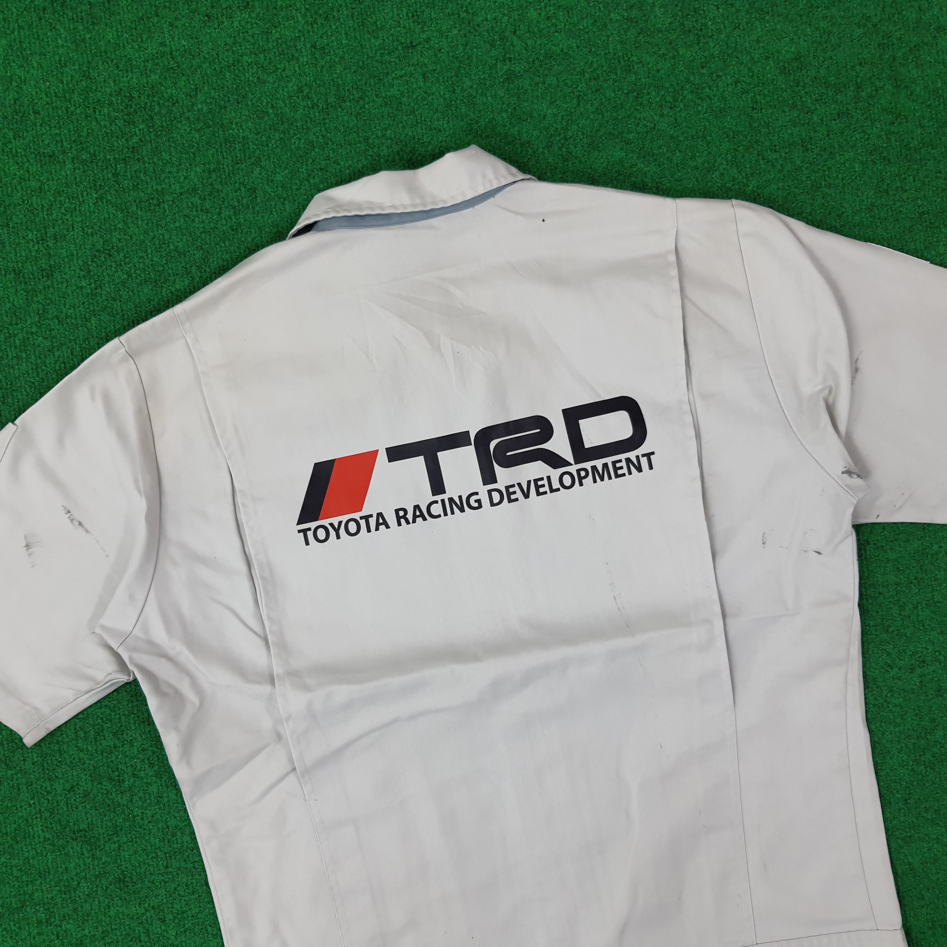 Japanese Brand Vintage TRD Toyota Motorsports Racing Jacket C245N10 Size US M / EU 48-50 / 2 - 2 Thumbnail