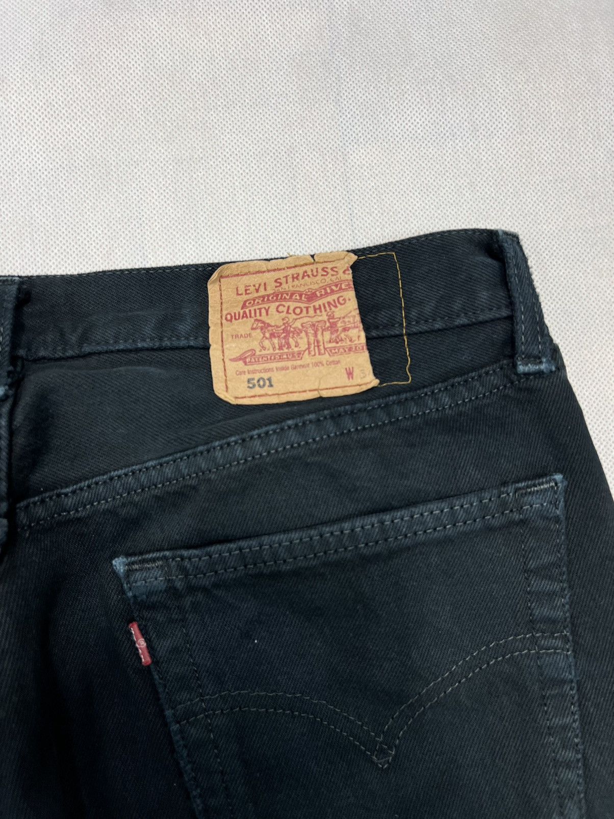 Levi's × Vintage Pants Levi’s 501 black vintage 1997 black Size US 34 / EU 50 - 4 Thumbnail