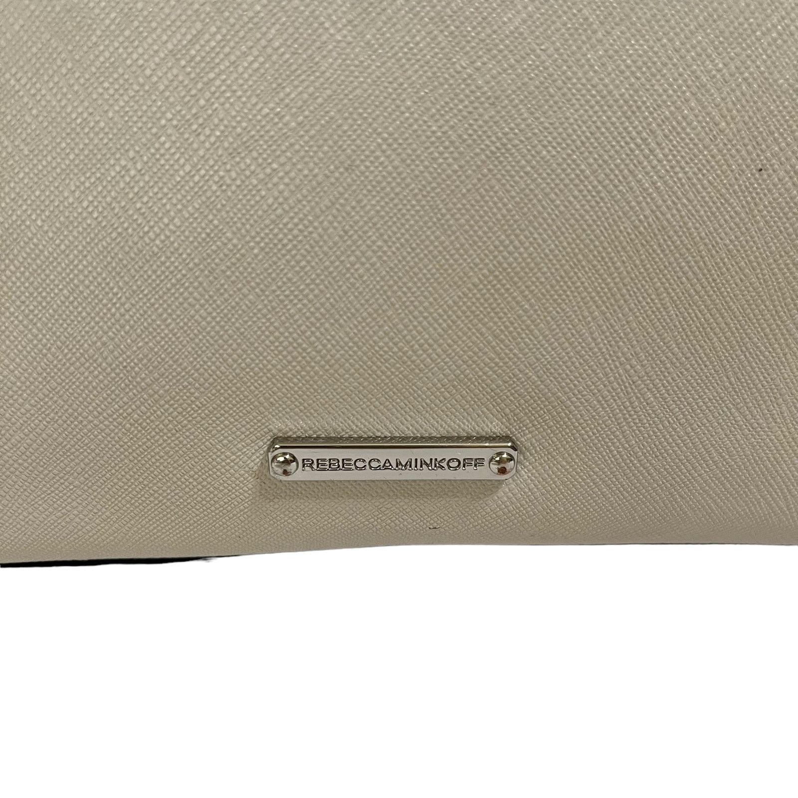 Rebecca Minkoff Rebecca Minkoff Avery Beige Saffiano Leather Crossbody Bag Size ONE SIZE - 7 Thumbnail
