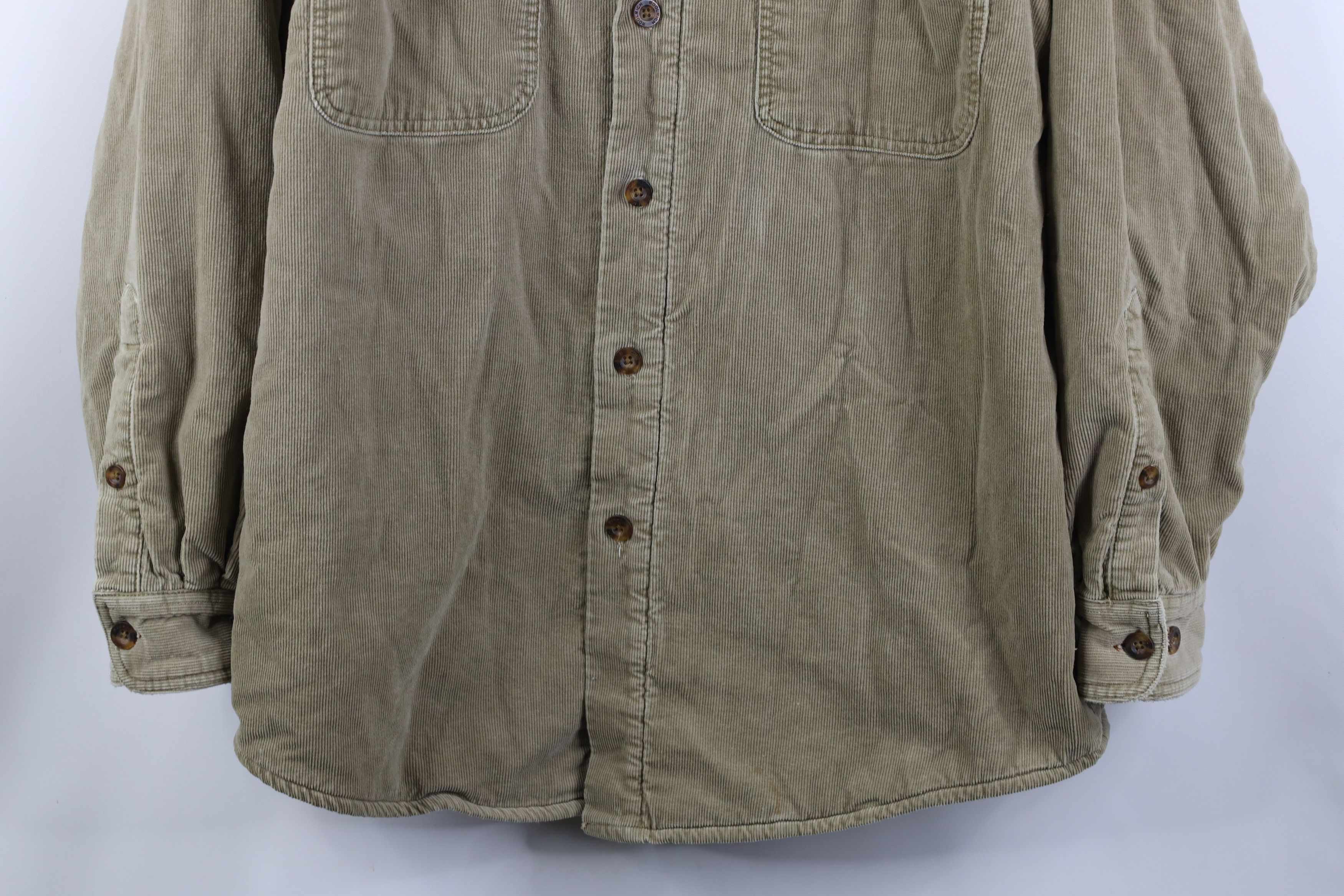 Woolrich Woolen Mills Vintage 90s Y2K Woolrich Lined Corduroy Button Shirt Jacket Size US M / EU 48-50 / 2 - 3 Thumbnail