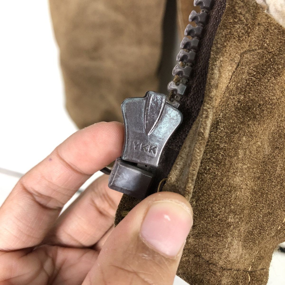 Japanese Brand 📌Vintage Genuine Leather Jacket Suede Cow Hide Issey Miyake Size US M / EU 48-50 / 2 - 19 Thumbnail