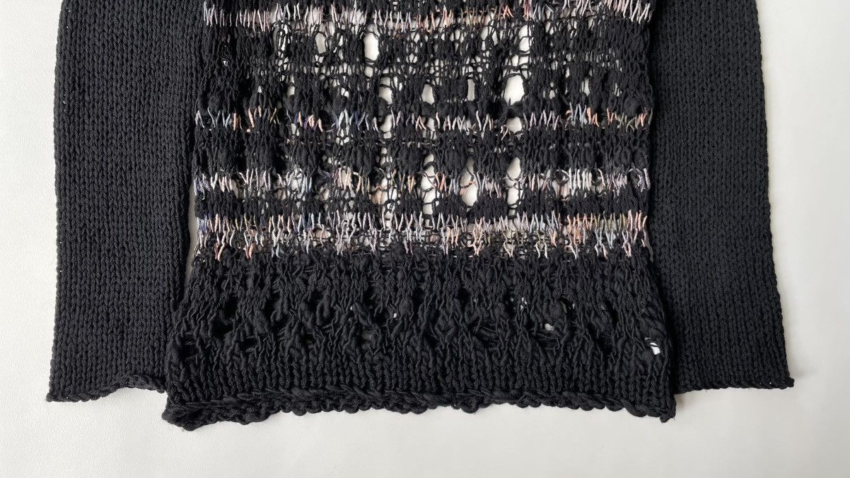 Dries Van Noten Candy Cobweb Knit Punk Sweater Size S / US 4 / IT 40 - 16 Thumbnail