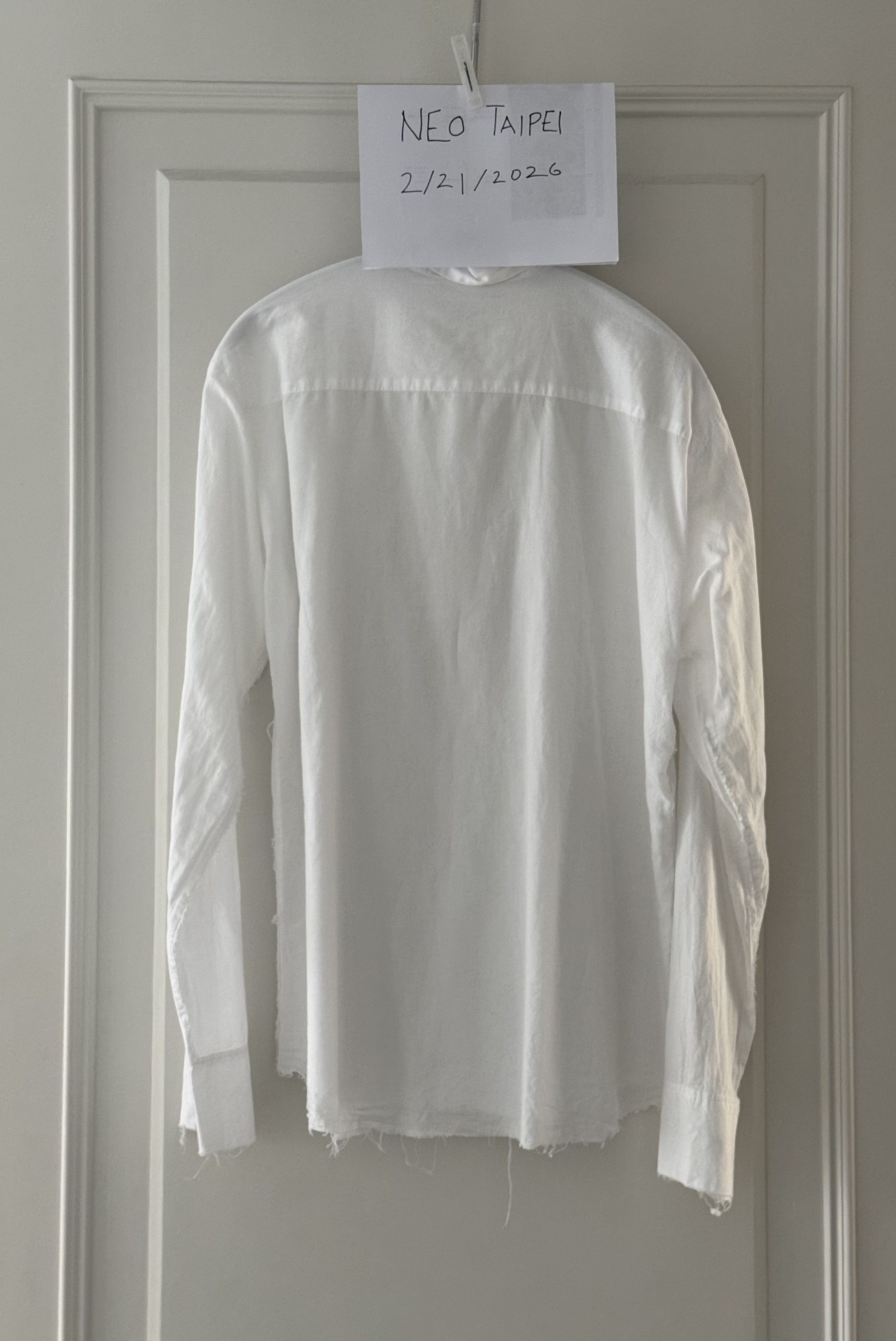 Elena Dawson Elena Dawson Mens Cotton Shirt Size US M / EU 48-50 / 2 - 2 Thumbnail