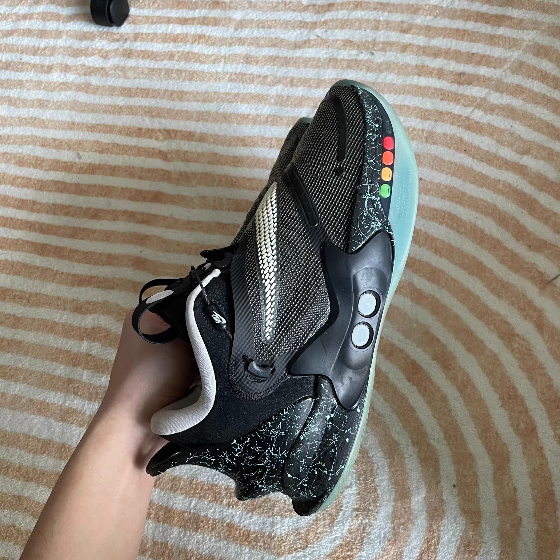 Adapt Nike Adapt BB 2.0 Black White Blue Size 42.5 Size US 9.5 / EU 42-43 - 2 Thumbnail