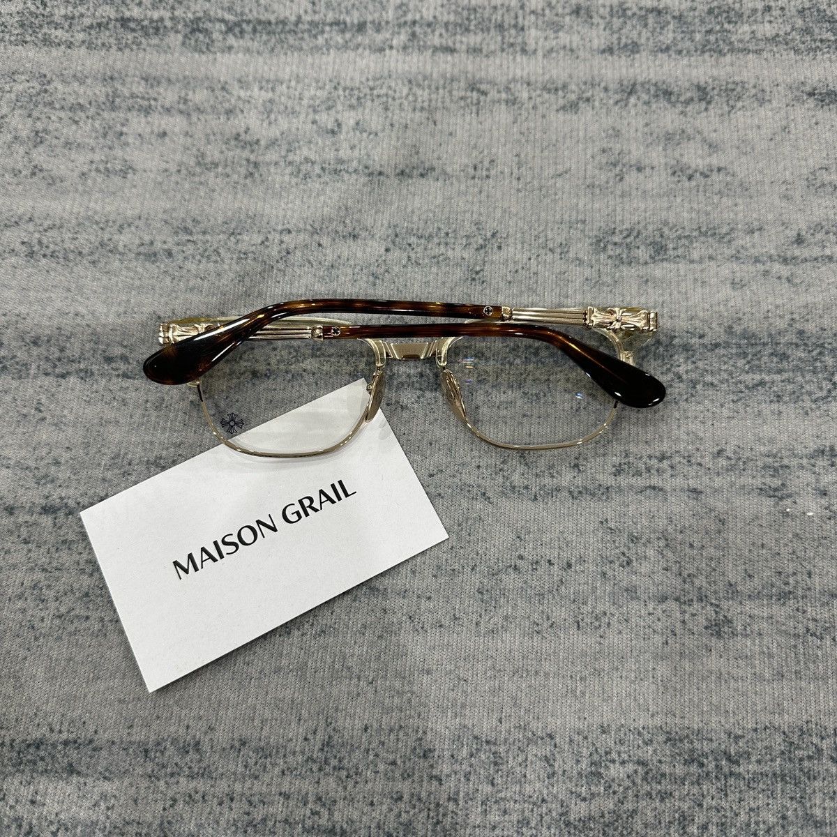 Chrome Hearts CHROME HEARTS BONENNOISSEUR II EYEGLASSES Size ONE SIZE - 2 Thumbnail