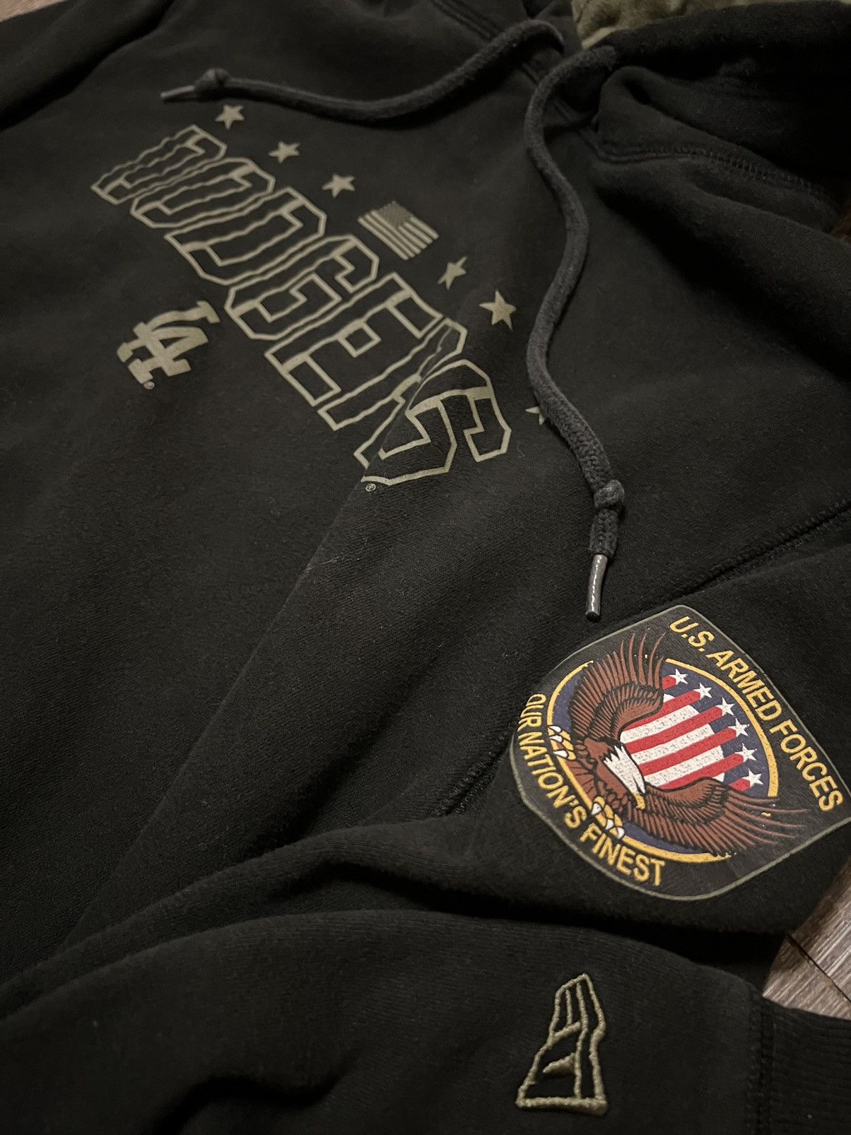New Era Dodgers New Era Armed Forces Hoodie size Medium Size US M / EU 48-50 / 2 - 3 Thumbnail