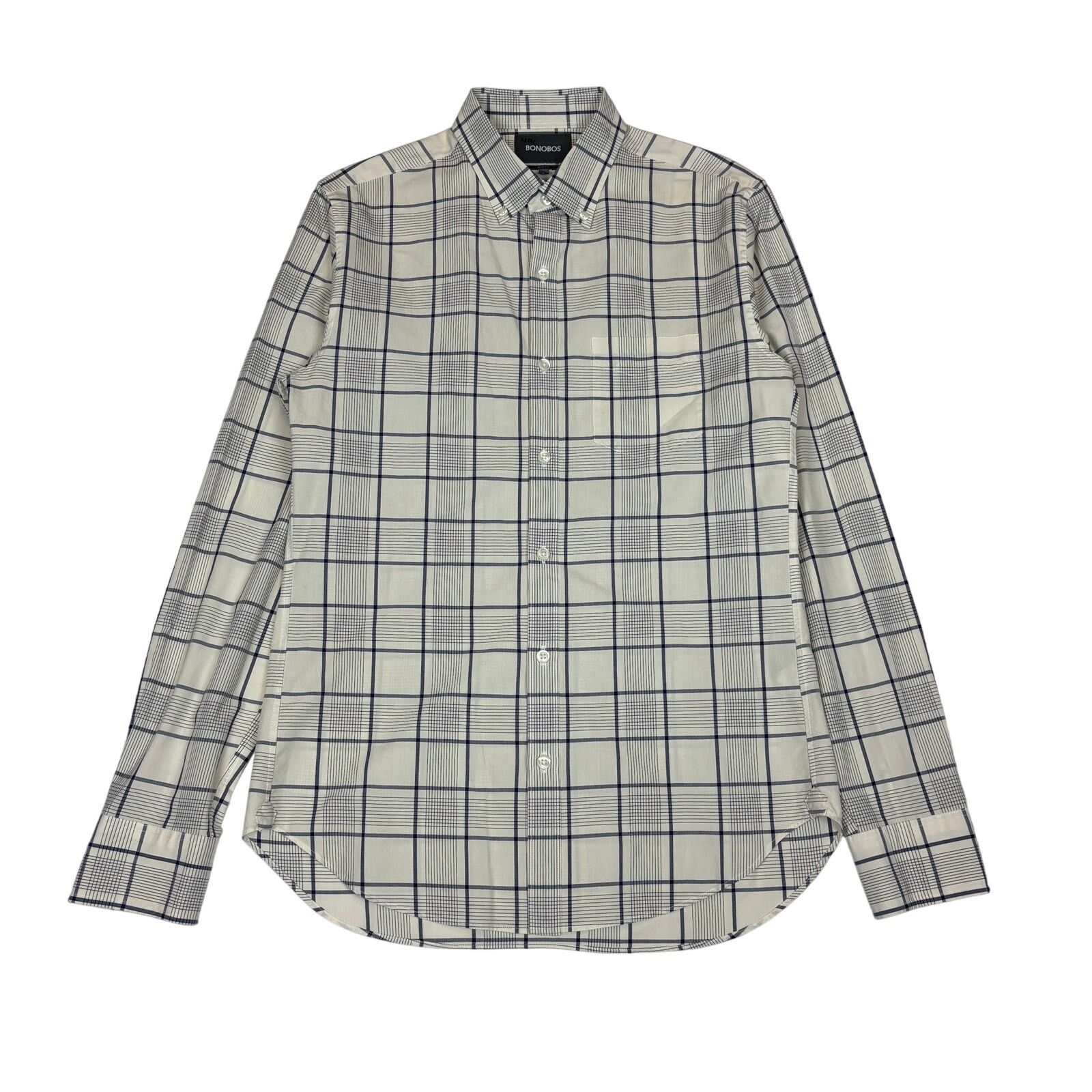 Bonobos Bonobos Brushed Button Down Shirt Slim Fit Men's Small Size US S / EU 44-46 / 1 - 2 Thumbnail